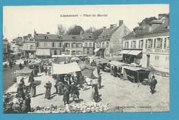 CPA Métier Marchands Ambulants Place Du Marché LIANCOURT 60 - Liancourt