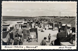 A0289 - Alte Foto Ansichtskarte - Graal Müritz - Strand - Pluns - N. Gel  - Genehmigt  ZM 0164 - Graal-Müritz