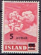 ICELAND #  FROM 1954 STAMPWORLD 293* - Neufs