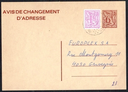 Changement D'adresse N° 23 III F - Circulé - Circulated - Gelaufen - 1983. - Avis Changement Adresse