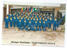 CP MUSIQUE MUNICIPALE DE PARGNY SUR SAULX,  PARGNY EUROPE, FANFARE, MARNE 51 - Pargny Sur Saulx