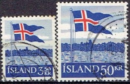 ICELAND #  FROM 1958 STAMPWORLD 328-29 - Usados