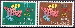 ICELAND #  FROM 1961 STAMPWORLD 355-56** - Nuevos