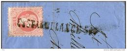 Cover With Cancelation:postaambulance From Leesdorf,15.03.1868 To Pest,24.03 1868,as Scan - Lettres & Documents