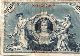 ALLEMAGNE  - Reichbanknote - 100 Mark - 07.02.1908 - 100 Mark