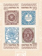 Denmark, AFA : DK 606, 1975 Hafnia Block II, 2 Scans. - Blocks & Sheetlets