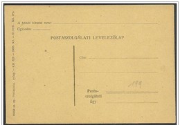 Ungheria/Hongrie/Hungary: Franchigia Postale, Free Use Of Postal, Utilisation Gratuite Des Services Postaux - Franchigia