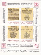 Denmark, AFA : DK 827, Stamp Exhibition Hafnia '87, Block. - Blokken & Velletjes