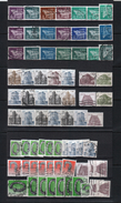 Lot  IRLANDE (EIRE) 72 Stamps – Used/oblitérés (O) - Verzamelingen & Reeksen