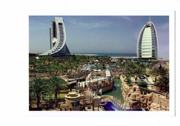 Cpm - DUBAI - United Arab Emirates - JUMEIRAH BEACH HOTEL & BURJ AL ARAB N°347 - Fifiya TRDG Est - Dubai