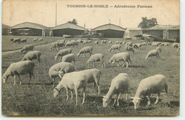 DEP 78 TOUSSUS LE NOBLE AERODROME FARMAN TROUPEAU DE MOUTON - Toussus Le Noble