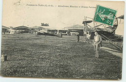 DEP 78 TOUSSUS LE NOBLE AERODROME MAURICE ET HENRY FARMAN VUE D'ENSEMBLE - Toussus Le Noble