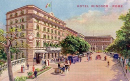 ROMA (ROME)  54 VIA VITTORIO VENETO  HOTEL WINDSOR - Bares, Hoteles Y Restaurantes