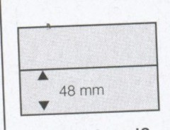 SAFE   33  Einsteckkarten 7001 DIN A6 - Stock Sheets