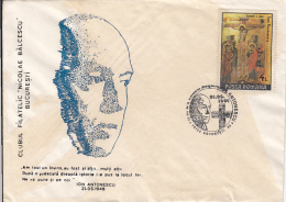 55336- ION ANTONESCU QUOTE, MARSHALL, SPECIAL COVER, 1991, ROMANIA - Briefe U. Dokumente