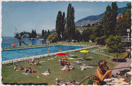 SCHWEIZ,SVIZZERA, HELVETIA,SWISS,SWITZERLAND,VAUD,RIVIERA PAYS D´ENHAUT,VEVEY,PISCINE,CORSEAUX - Corseaux