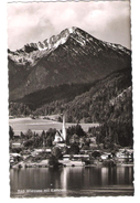 Deutschland - Bad Wiessee Mit Kampen - Tegernsee - Alte Ansicht 1956 - Bad Wiessee