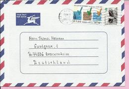 Letter - Stamp For A Better Environment / Bird, Haifa, 9.12.1993., Israel - Airmail