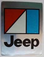 Vignette Sticker Ancien PANINI Logo Voiture JEEP Années 80 - Andere & Zonder Classificatie