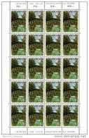 Luxembourg Feuille De 20 Timbres à 0,52 Euro Nature. EUROPA 2001. - Full Sheets