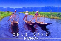 Inle Lake - Myanmar - Formato Grande Viaggiata - E - Myanmar (Birma)