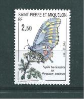 Timbres De St Pierre Et Miquelon  De 1991  N°534   Neufs ** Parfait, Prix De La Poste - Unused Stamps
