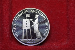 Lithuania 1 Litas 2009 Vilnius  European Cultural Capital Km#162 UNC - Lithuania