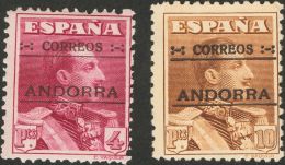 DEPENDENCIAS POSTALES ESPAÑOLAS Andorra ** 1/14 - Sonstige & Ohne Zuordnung