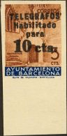 AYUNTAMIENTO DE BARCELONA Telégrafos (*) 9s - Barcelona