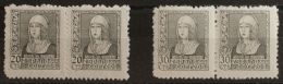 ESTADO ESPAÑOL Isabel La Católica * 855P(2), 857P(2) - Unused Stamps