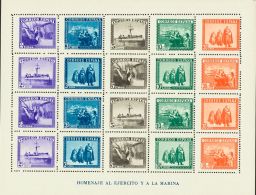 ESTADO ESPAÑOL Ejército Y La Marina ** 849 - Unused Stamps