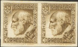 II REPUBLICA Ramón Y Cajal * 680s(2) - Unused Stamps