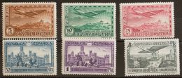 II REPUBLICA Unión Postal Panamericana * 614/19cc - Unused Stamps