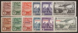 II REPUBLICA Unión Postal Panamericana ** 614/19, 630/35 - Unused Stamps