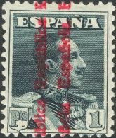 II REPUBLICA Vaquer De Perfil. Sobrecarga República * 593/03 - Unused Stamps