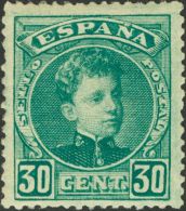 SIGLO XX Alfonso XIII. Cadete ** 249 - Ungebraucht