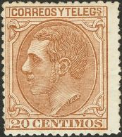 ALFONSO XII Alfonso XII. 1 De Mayo De 1879 * 203 - Unused Stamps