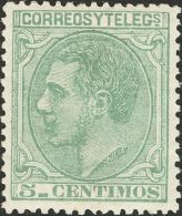 ALFONSO XII Alfonso XII. 1 De Mayo De 1879 * 201 - Unused Stamps