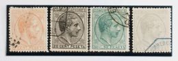 ALFONSO XII Alfonso XII. 1 De Julio De 1878 º 191, 193, 196, 197 - Unused Stamps