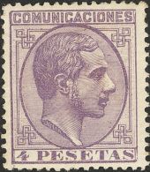 ALFONSO XII Alfonso XII. 1 De Julio De 1878 * 198 - Unused Stamps