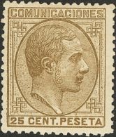 ALFONSO XII Alfonso XII. 1 De Julio De 1878 * 194 - Unused Stamps