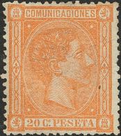 ALFONSO XII Alfonso XII. 1 De Agosto De 1875 (*) 165 - Unused Stamps