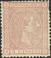 ALFONSO XII Alfonso XII. 1 De Agosto De 1875 * 163 - Unused Stamps