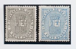 I REPUBLICA Escudo De España (*) 141/42 - Unused Stamps