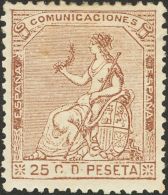 I REPUBLICA Alegoría De España * 135 - Unused Stamps