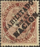 ISABEL II Habilitados Por La Nación º 101 - Unused Stamps