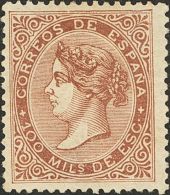 ISABEL II Isabel II. 1 De Enero De 1869 (*) 99 - Neufs