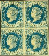 ISABEL II Isabel II. 16 De Julio De 1862 * 57(4) - Postfris – Scharnier