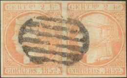 ISABEL II Isabel II. 1 De Enero De 1852 º 14(2) - Unused Stamps