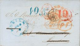 PREFILATELIA Cataluña Sobre - ...-1850 Prephilately